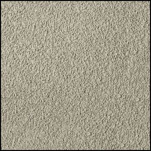 Close-up view of a light beige, textured carpet with a uniform, slightly rough surface. The fibers appear tightly packed, creating a soft and plush appearance.
