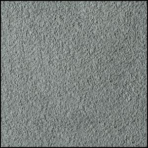 A close-up view of a textured gray surface, resembling rough concrete or stucco, with a consistent pattern and slightly uneven finish.