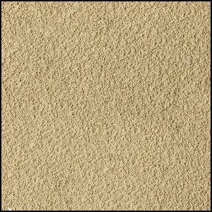 A close-up view of a textured, sandy surface with a light beige color, resembling fine grains of sand evenly distributed across the image.