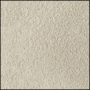 Close-up of a textured, light beige surface resembling sandpaper or rough plaster, with a consistent grainy appearance across the entire image.
