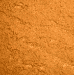 A lightbulb gradually turns on and glows brightly against a textured orange background, illuminating the surrounding area.