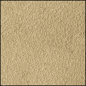A close-up view of a textured, sandy surface with a light beige color, resembling fine grains of sand evenly distributed across the image.