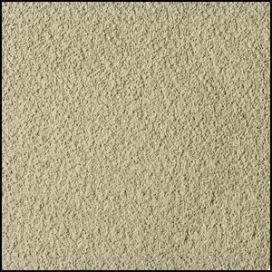 Close-up view of a textured beige surface, resembling stucco or rough plaster, with a consistent, grainy pattern throughout.