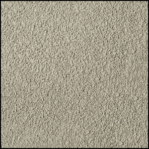 Close-up view of a light beige, textured carpet with a uniform, slightly rough surface. The fibers appear tightly packed, creating a soft and plush appearance.