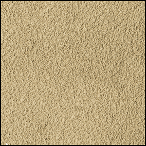 A close-up view of a textured, sandy surface with a light beige color, resembling fine grains of sand evenly distributed across the image.