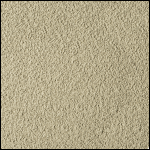 Close-up view of a textured beige surface, resembling stucco or rough plaster, with a consistent, grainy pattern throughout.